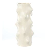 Amalfi Caldera Clay Vase Large White 19x19x39cm