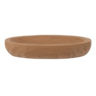 Amalfi Picton Oval Timber Tray Natural 35x15x6.5xm