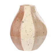 Academy Evie Ceramic Vase Small Brown 18.5x18.5x22cm