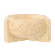 Amalfi Bijou Concrete Bowl Natural 20x20x10.5cm