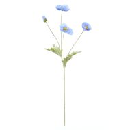 Rogue Poppy Spray Blue 60x8x12cm