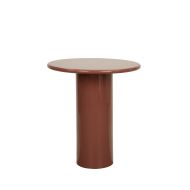 Amalfi Wade Side Table Rust 51x51x54cm