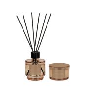 Academy Suede Tobacco Fragrance Set 100ml/90g Tan 12x8x23cm