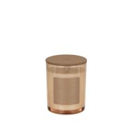 Academy Suede Tobacco Scented Candle 200g Tan 8x8x10cm