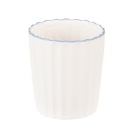 Emporium Bellamy Collection Holder White & Blue 9x9x10cm