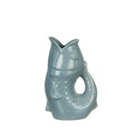 Emporium Poisson Vase Blue 14.8x10x24cm