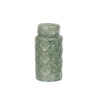 Society Home Ciana Ginger Jar Reactive Green 11x11x23cm