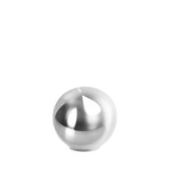 Amalfi Prata Orb Sculpture Silver 9x9x8.5cm