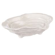 Amalfi Baylor Shell Plate Reactive White 28.6X21.6X8.2