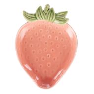 Emporium Anniston Strawberry Plate Pink 18x13x2.5cm