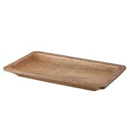 Grand Designs Carved Wooden Platter Natural 50x30x5cm