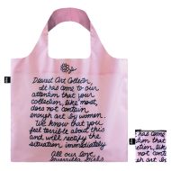 LOQI Guerrilla Girls Dearest Art Collector Bag Pink 50x42cm