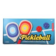 Kikkerland Pickleball Set Multi-Coloured 22x8x43cm