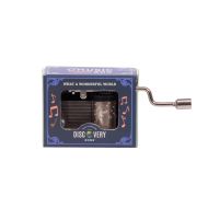 Discovery Zone Music Box - What a Wonderful World Silver 4x8x2cm