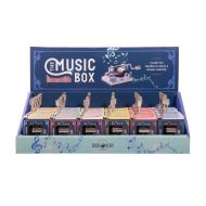 Discovery Zone Music Box Top 6 CDU 36pcs/6 Assorted 4x2x8cm