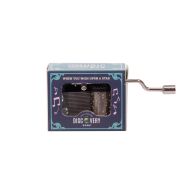 Discovery Zone Music Box - When You Wish Upon A Star Silver 4x8x2cm