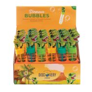 Discovery Zone Dinosaur Bubbles CDU 24pcs/3 Assorted 4x2.5x14cm