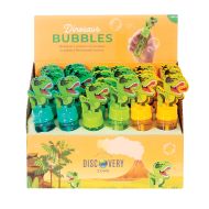 Discovery Zone Dinosaur Bubbles CDU 24pcs/3 Assorted 4x2.5x14cm