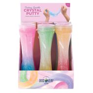 Discovery Zone Fantasy Sparkle Crystal Putty CDU 6pcs/6 Assorted 5.5x22cm