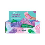 Discovery Zone Slippery Water Snakes CDU 12pcs/3 Assorted 14x5.7cm