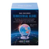 Discovery Zone 360 Degree Terrestrial Globe Multi-Coloured 11x10x13.5cm
