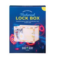 Discovery Zone Make Your Own Mechanical Lock Box Natural 15x4.6x21cm