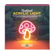 Discovery Zone Acrylic Light - Toadstool Multi-Coloured 15x4.6x15cm