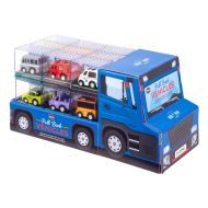 Discovery Zone Pull Back Vehicles - Mini CDU 18pcs/18 Assorted 4.5x3x2.7cm