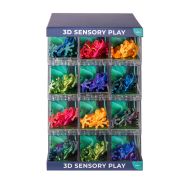 Discovery Zone 3D Sensory Frog CDU 36pcs/6 Assorted 13x9x4cm