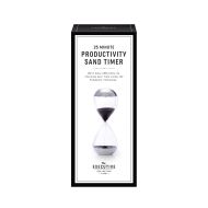 The Executive Collection 25 Minute Productivity Timer Black 8.1x8.1x20cm