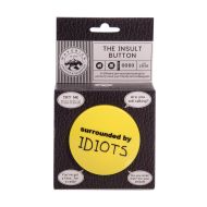Maverick The Insult Button Yellow 17x11.5x4cm