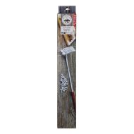 Maverick Custom BBQ Branding Iron Set SS Stainless Steel/Natural 43x9x5cm