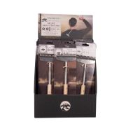 Maverick Deluxe Telescopic Back Scratcher CDU 18pcs Wood 22.5x7.3cm