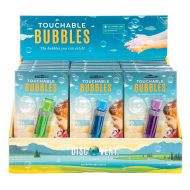 Discovery Zone Touchable Bubbles CDU 24pcs/4 Assorted 11x20x2cm