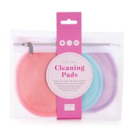 isGift Reusable Make Up Removal Pads Set of 3 Assorted 12x4x12cm