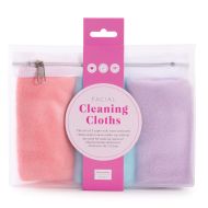 isGift Reusable Facial Cleaning Cloths Set of 3 Assorted 15x5x20cm