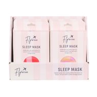 isGift Sleep Mask - Fly With Me CDU 16pcs/3 Assorted 19.5x1x10cm