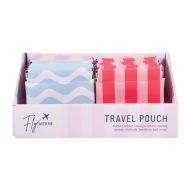 isGift Travel Pouch - Fly With Me CDU 16pcs/3 Assorted 10.5x10.5x10.5cm