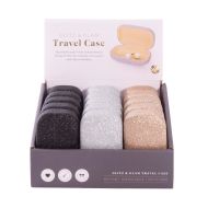 isGift Travel Case - Glitz & Glam CDU 15pcs/3 Assorted 8.5x5x3.3cm