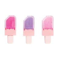 Discovery Zone Popsicle Lip Gloss CDU 18pcs/2 Assorted 1.95x3x8cm