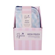 isGift Mesh Pouch - Fly With Me 2pcs Set CDU 9pcs/3 Assorted