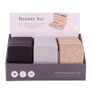 isGift Beauty Set - Glitz & Glam CDU 15pcs/3 Assorted 7.5x2.5x12cm