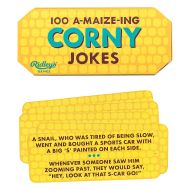 Ridleys 100 Corny Jokes Yellow 13x6x3.5cm