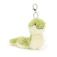 Jellycat Little Snake Bag Charm Green 16x5x16cm