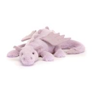 Jellycat Lavender Dragon Large Lilac 14x50x12cm