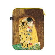 LOQI Klimt Kiss Laptop Sleeve Multi-Coloured 26x36cm