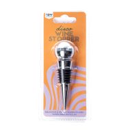 NPW Disco Wine Stopper Silver 7x4.5x15.2cm