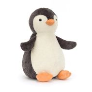 Jellycat Peanut Penguin Really Big Charcoal & Cream 28x28x46cm