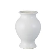Rogue Ceramic Provincial Footed Vessel White 21x21x28.5cm