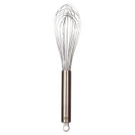 Savannah Premium Stainless Steel Balloon Whisk w/Weighted Handle Stainless Steel 32x8x8cm